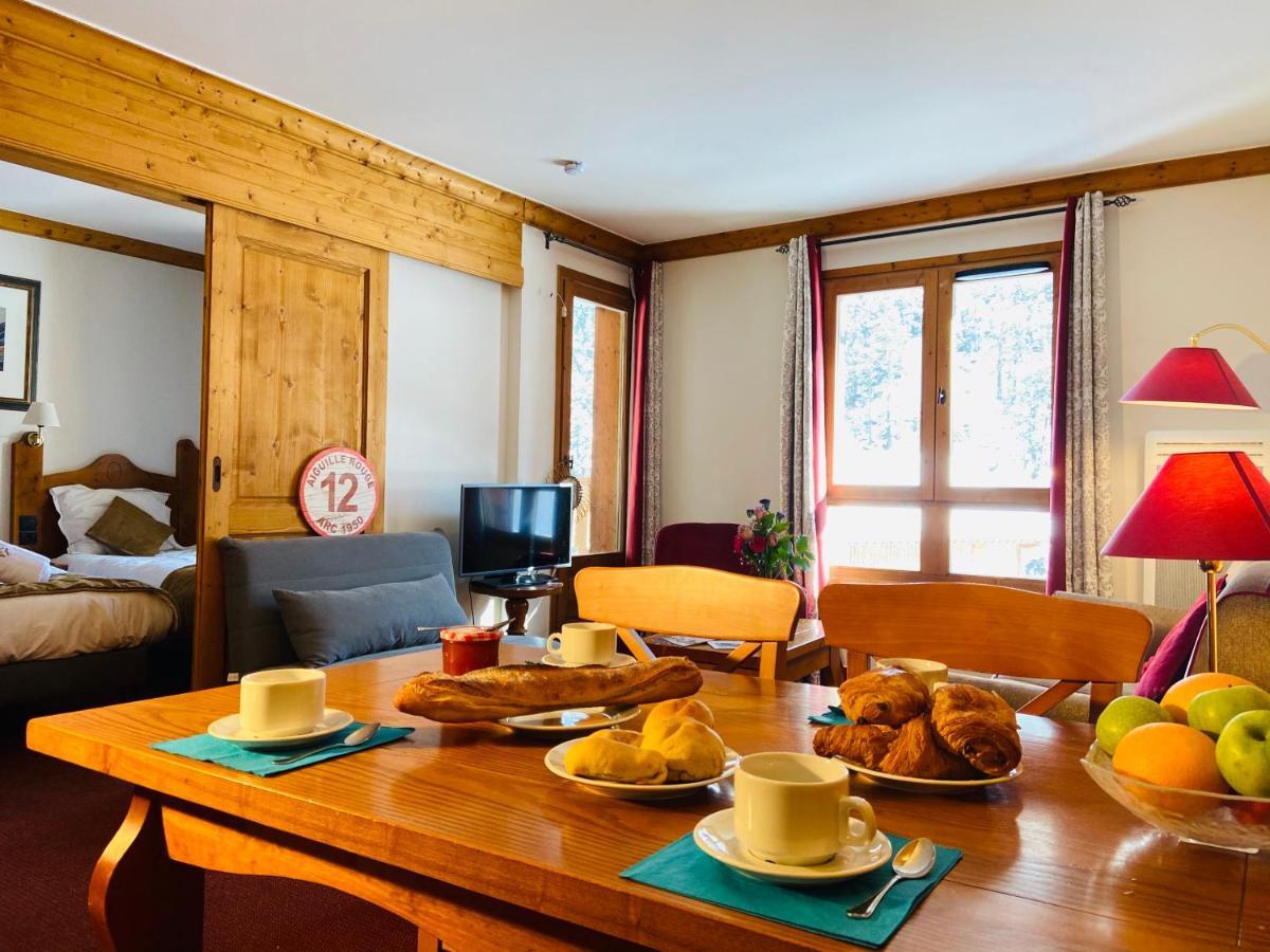 Alps Les Arcs 1950 Prince Des Cimes, Ski-In Out,Swimming Pool, Sauna, Shoes Dryer Bourg-Saint-Maurice Bagian luar foto